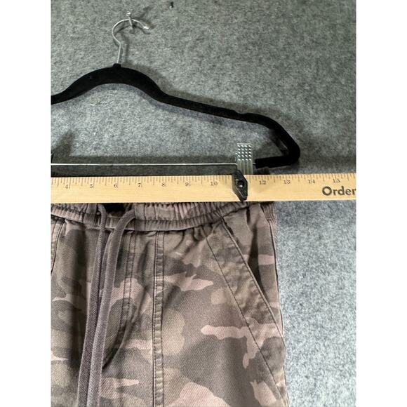 Athleta Pants Women 0 Brown Green Farallon Jogger Camo Stretch Outdoor - Picture 3 of 8